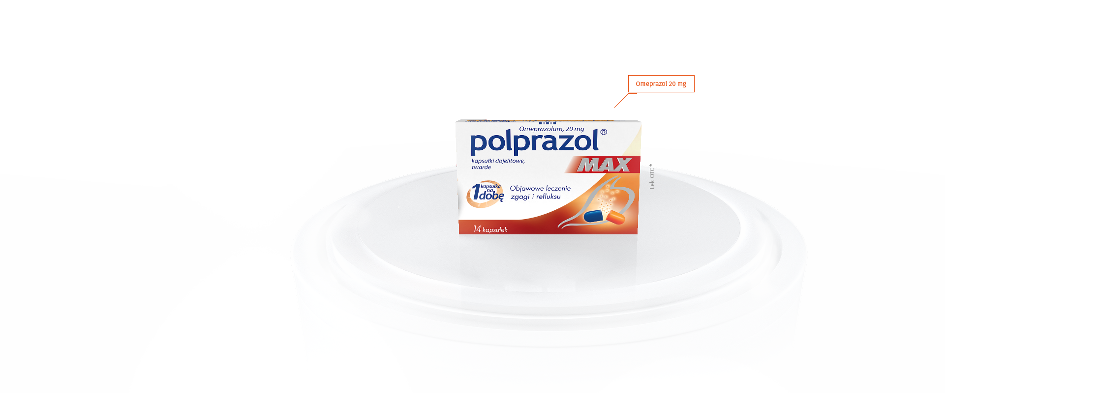Opakowanie leków Polprazol Max i Polprazol AcidControl